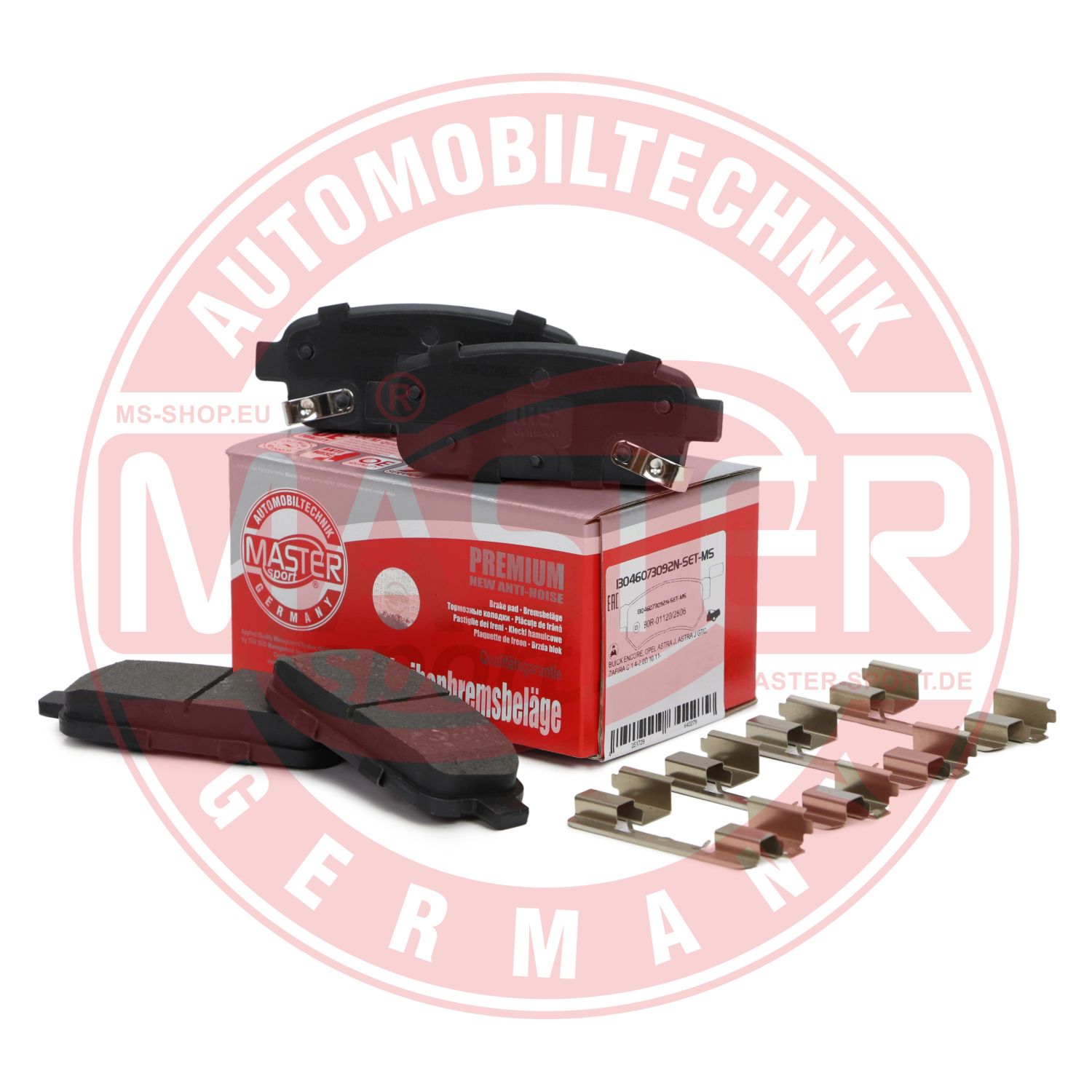 Placute frana MASTERSPORT GERMANY 13046073092N-SET-MS